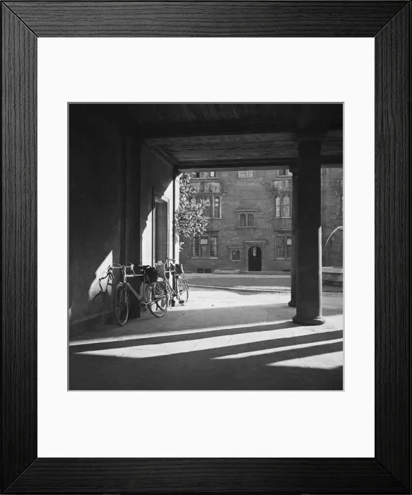 Framed Print : Bicycles, Cambridge Framed Print : Bicycles, Cambridge
