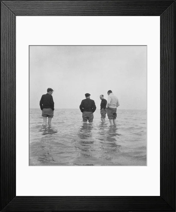 Framed Print : Paddling, Norfolk Framed Print : Paddling, Norfolk
