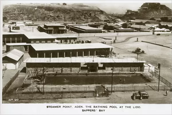 Steamer Point, Aden, Yemen - Bathing Pool at the Lido