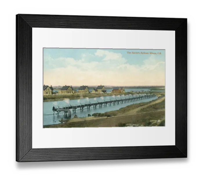 Framed Print : The Sprays, Sydney Mines, Cape Breton, Nova Scotia, Canada Framed Print : The Sprays, Sydney Mines, Cape Breton, Nova Scotia, Canada