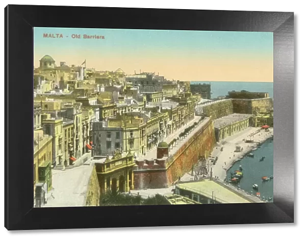 Malta - Grand Harbour from Quarry Wharf, Valletta