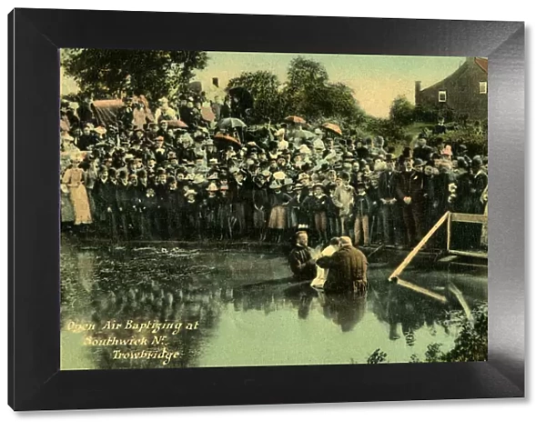 Southwick near Trowbridge, Wiltshire - An Open-Air Baptism