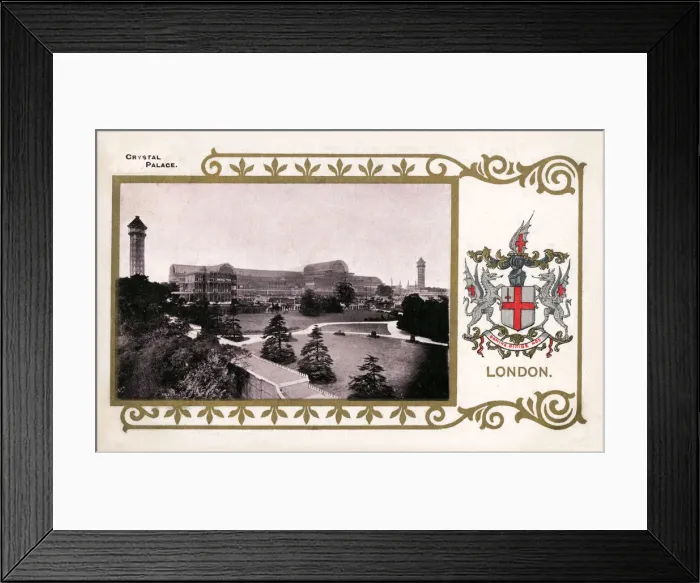 Framed Print : The Crystal Palace, Sydenham, South London Framed Print : The Crystal Palace, Sydenham, South London