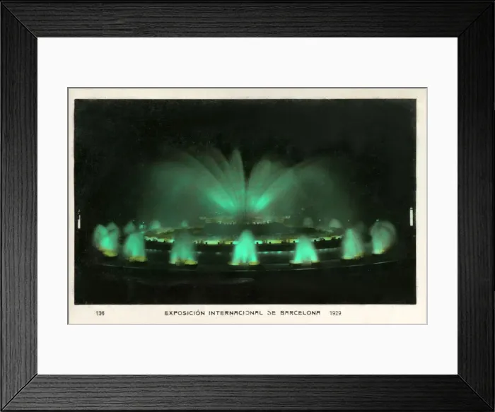 Framed Print : Barcelona, Spain - International Exhibition Framed Print : Barcelona, Spain - International Exhibition