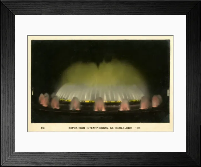 Framed Print : Barcelona, Spain - International Exhibition Framed Print : Barcelona, Spain - International Exhibition