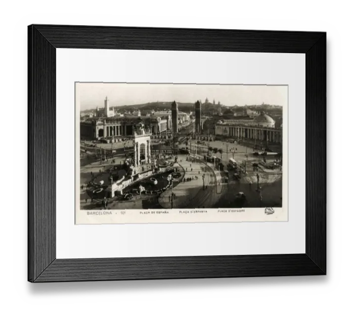 Framed Print : Plaza de Espana, Barcelona, Spain Framed Print : Plaza de Espana, Barcelona, Spain