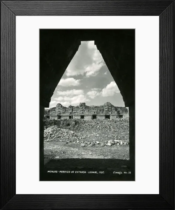 Framed Print : Las Monjas - Uxmal, Yucatan, Mexico Framed Print : Las Monjas - Uxmal, Yucatan, Mexico