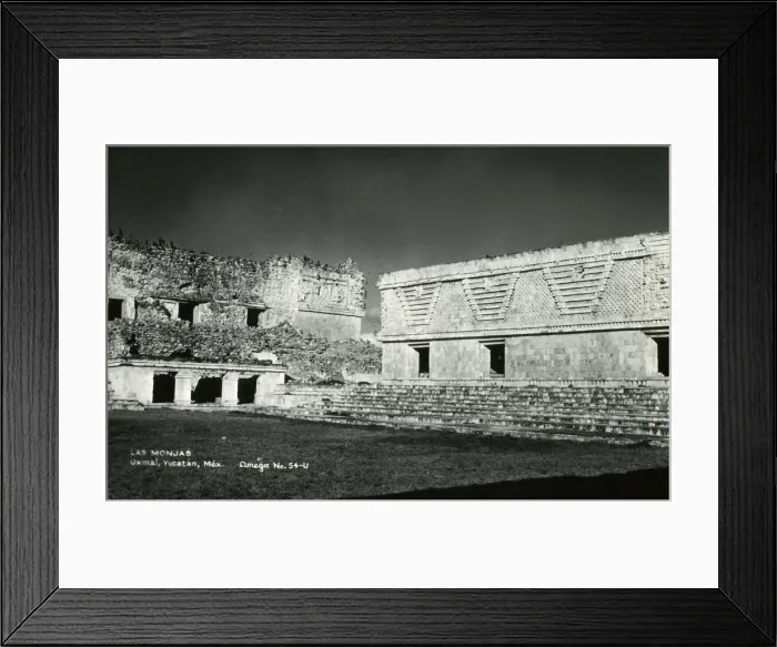 Framed Print : Las Monjas - Uxmal, Yucatan, Mexico Framed Print : Las Monjas - Uxmal, Yucatan, Mexico