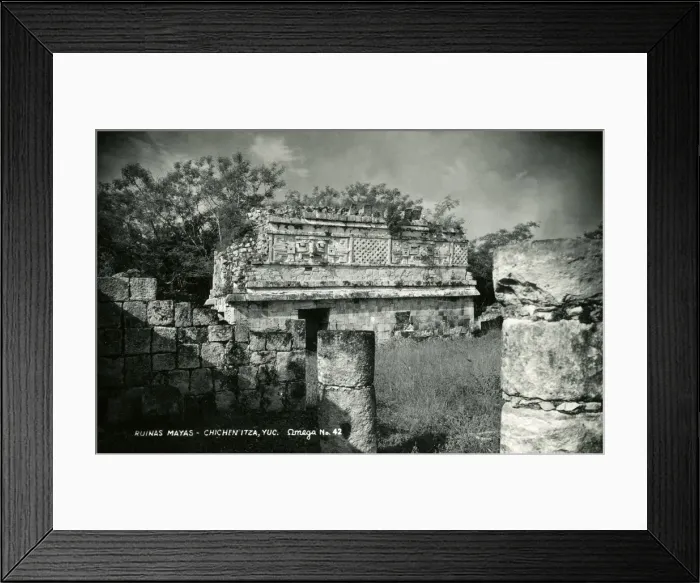 Framed Print : Mayan Ruins - Chichen Itza, Yucatan, Mexico Framed Print : Mayan Ruins - Chichen Itza, Yucatan, Mexico