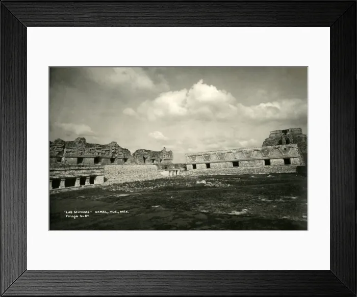 Framed Print : Las Monjas - Uxmal, Yucatan, Mexico Framed Print : Las Monjas - Uxmal, Yucatan, Mexico