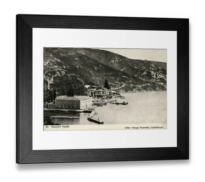 Framed Print : Rumeli Kavagi - Istanbul - on the Bosphorus, Turkey Framed Print : Rumeli Kavagi - Istanbul - on the Bosphorus, Turkey