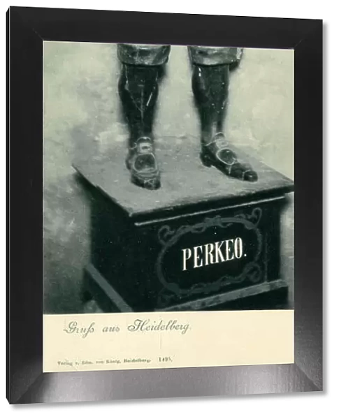 Statue of Perkeo of Heidelberg - jester and court dwarf