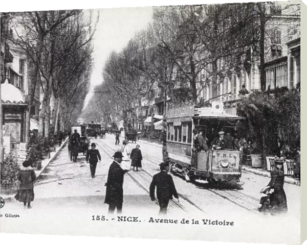 Nice - Avenue de la Victoire - Tram