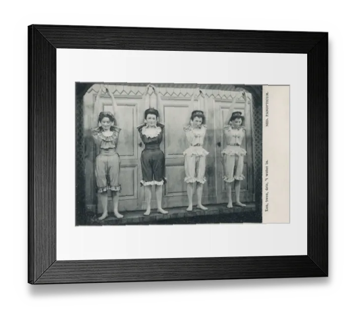 Framed Print : One, Two, Three... JUMP! Four Dutch Bathers dive in Framed Print : One, Two, Three... JUMP! Four Dutch Bathers dive in