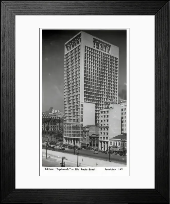 Framed Print : Esplanada Building - Sao Paulo, Brazil Framed Print : Esplanada Building - Sao Paulo, Brazil