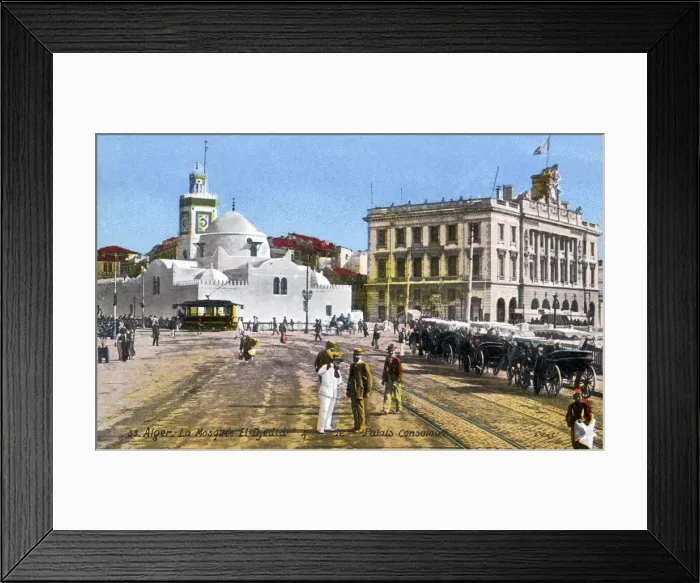 Framed Print : Mosque El-Djedid, Algiers, Algeria Framed Print : Mosque El-Djedid, Algiers, Algeria
