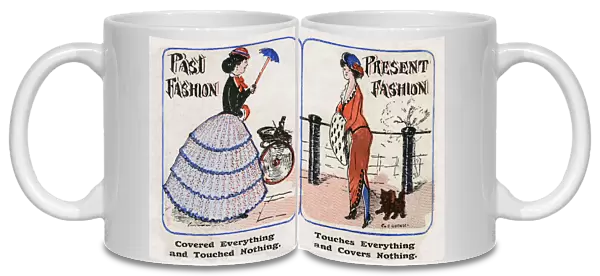 Past and Presnt Fashions - The difference