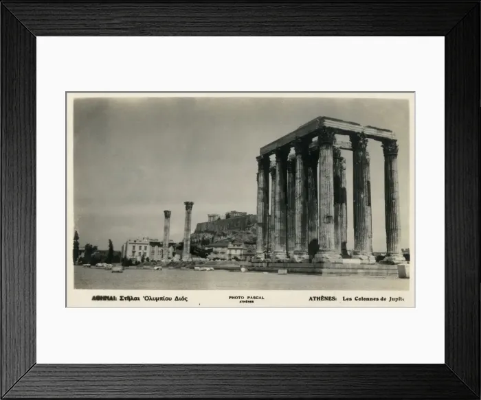 Framed Print : Athens, Greece - The Columns of the Temple of Jupiter Framed Print : Athens, Greece - The Columns of the Temple of Jupiter