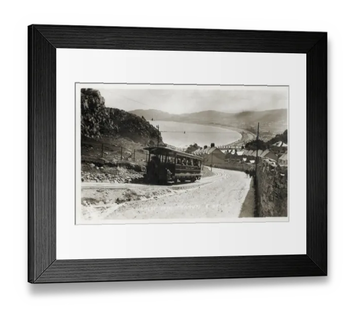 Framed Print : The Great Orme Tramway - North Wales Framed Print : The Great Orme Tramway - North Wales