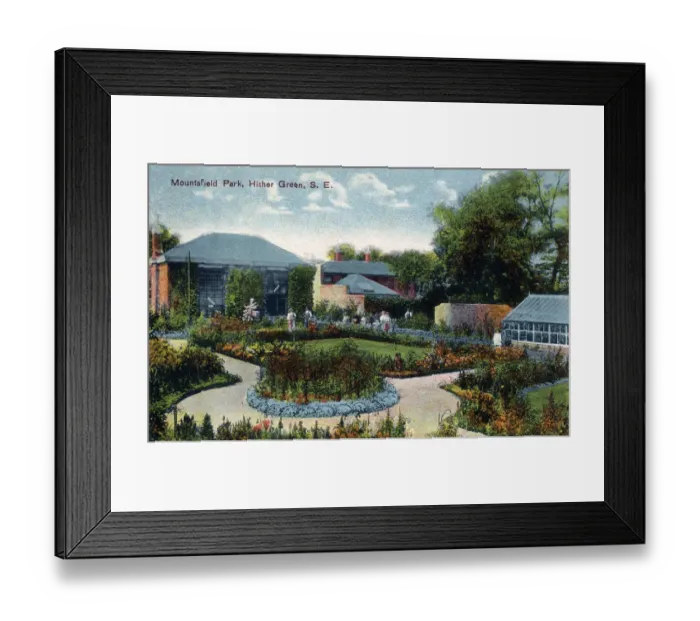 Framed Print : Mountsfield Park - Hither Green, South East London Framed Print : Mountsfield Park - Hither Green, South East London