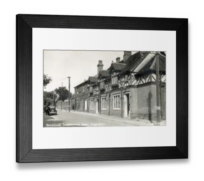Framed Print : Brooklands Convalescent Home, Coggeshall, Essex Framed Print : Brooklands Convalescent Home, Coggeshall, Essex