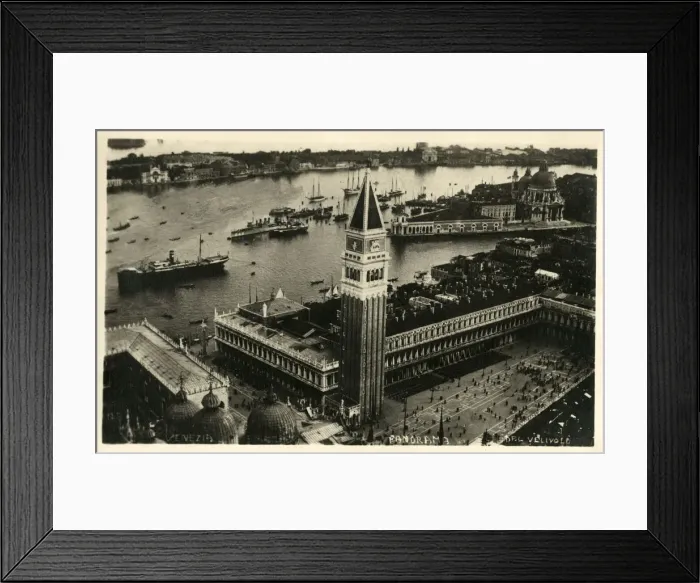 Framed Print : Aerial view of St Marks Square, Venice, Italy Framed Print : Aerial view of St Marks Square, Venice, Italy