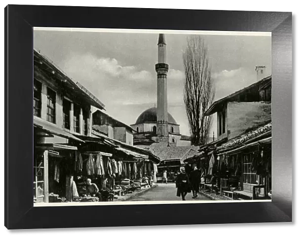 Sarajevo, Bosnia Herzegovina - Trgovke St in the Bascarsija