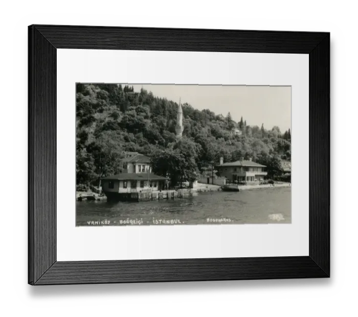 Framed Print : Shoreline of the Bosphorus, Istanbul - Vanikoy, Bogazici Framed Print : Shoreline of the Bosphorus, Istanbul - Vanikoy, Bogazici