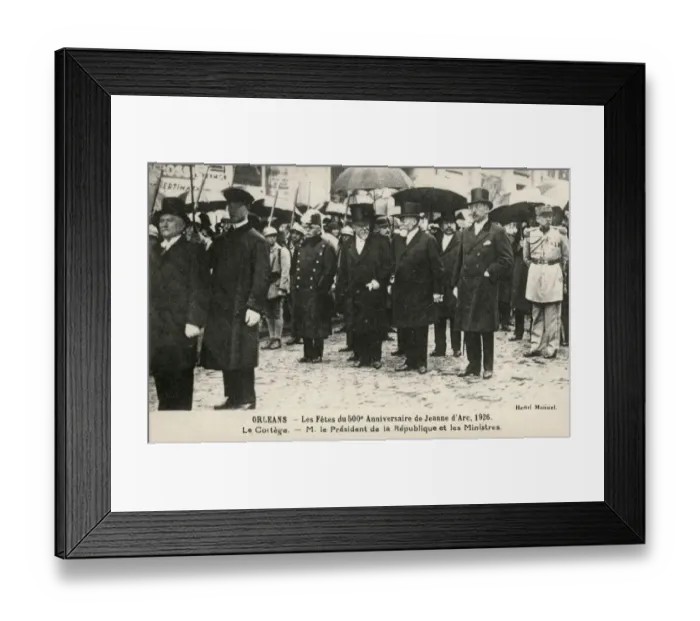 Framed Print : Orleans, France - The 500th Anniversary - Joan of Arc Framed Print : Orleans, France - The 500th Anniversary - Joan of Arc