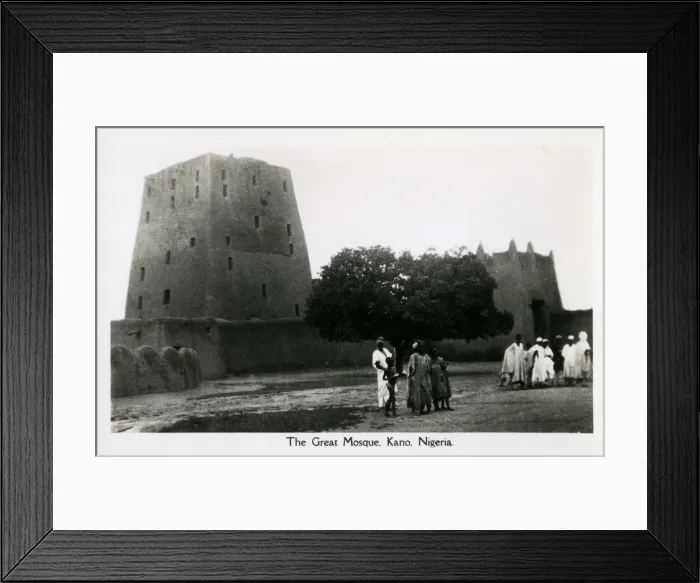 Framed Print : The Great Mosque at Kano, Nigeria Framed Print : The Great Mosque at Kano, Nigeria