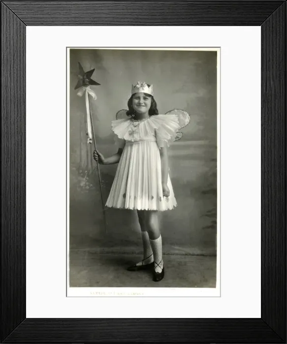 Framed Print : Dorothy - dressed up as a Star or as The Fairy Queen Framed Print : Dorothy - dressed up as a Star or as The Fairy Queen