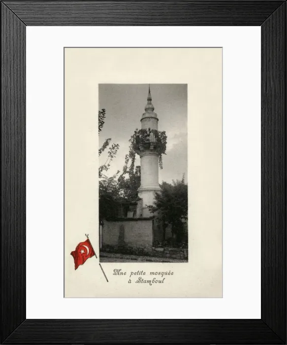 Framed Print : Typical Small Neighbourhood Mosque in Istanbul, Turkey Framed Print : Typical Small Neighbourhood Mosque in Istanbul, Turkey
