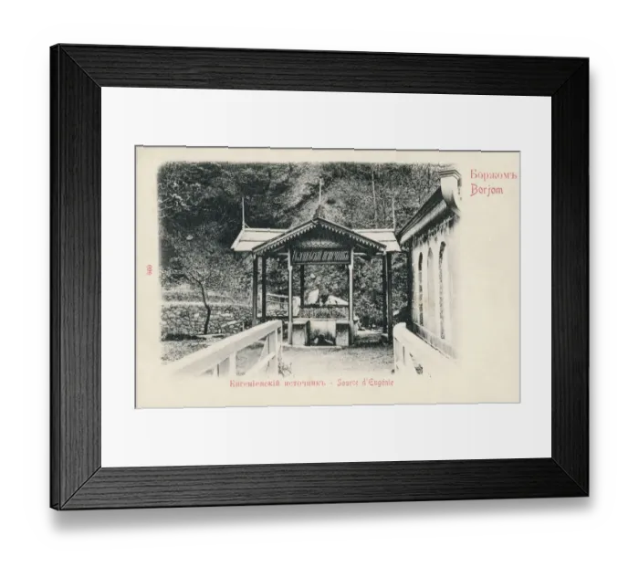 Framed Print : Borjomi - hydrothermal health spa resort - Georgia Framed Print : Borjomi - hydrothermal health spa resort - Georgia