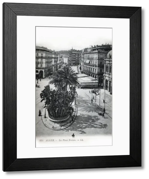 Framed Print : La Place Bresson, Algiers, Algeria Framed Print : La Place Bresson, Algiers, Algeria