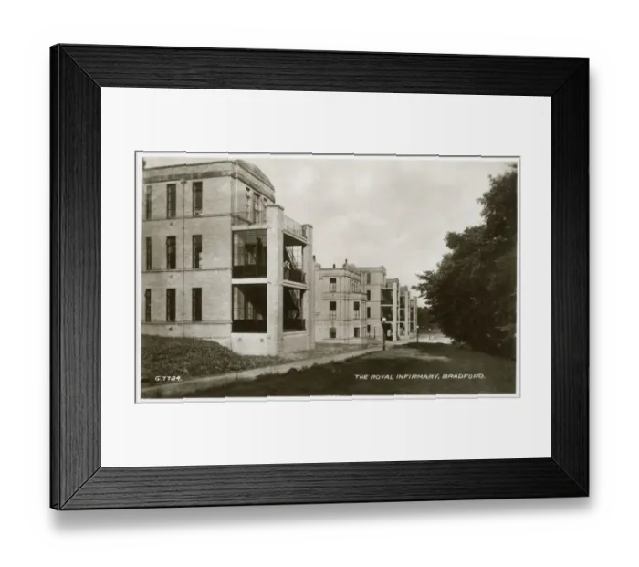 Framed Print : The Royal Infirmary, Bradford, West Yorkshire Framed Print : The Royal Infirmary, Bradford, West Yorkshire