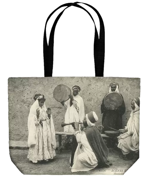 Musicians and Dancer - Southern Algeria