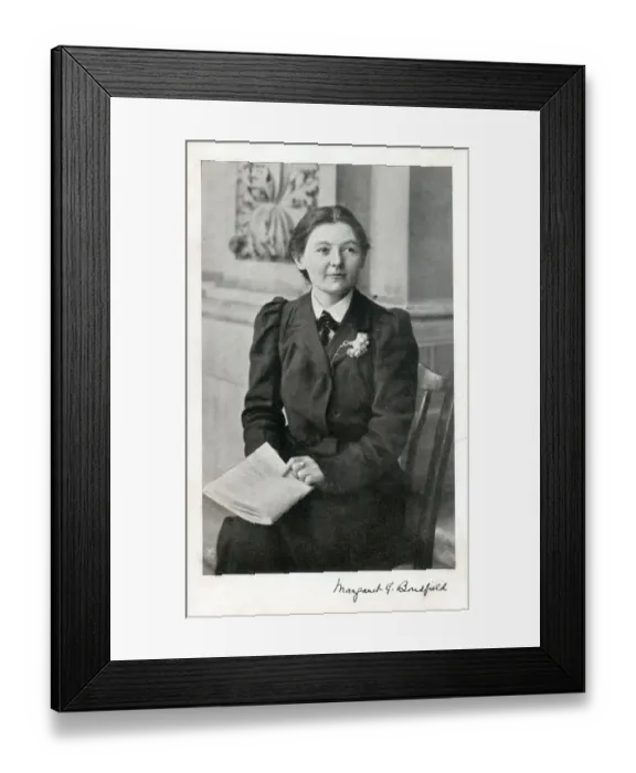 Framed Print : Margaret Bondfield - Labour MP - 1st female cabinet minister Framed Print : Margaret Bondfield - Labour MP - 1st female cabinet minister