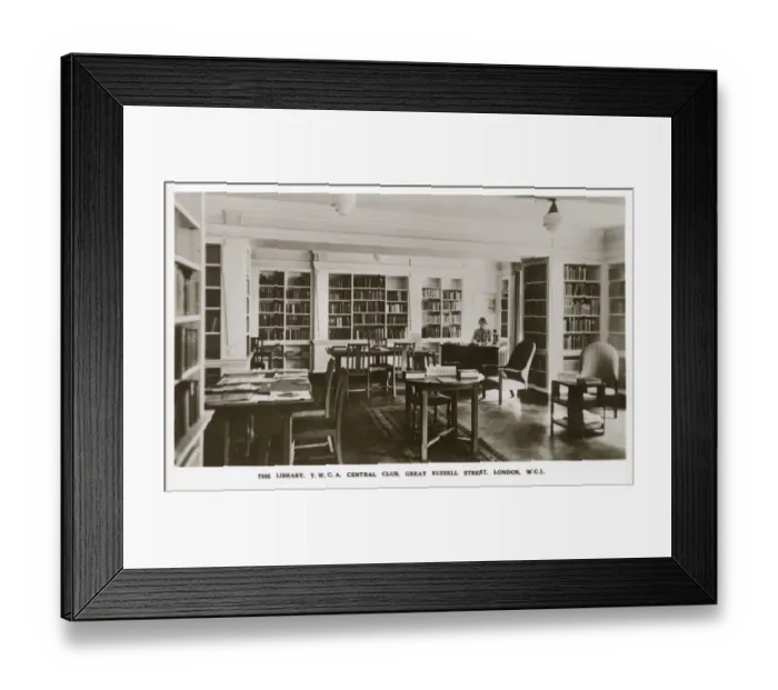 Framed Print : The YWCA - Central Club - Great Russell Street, London