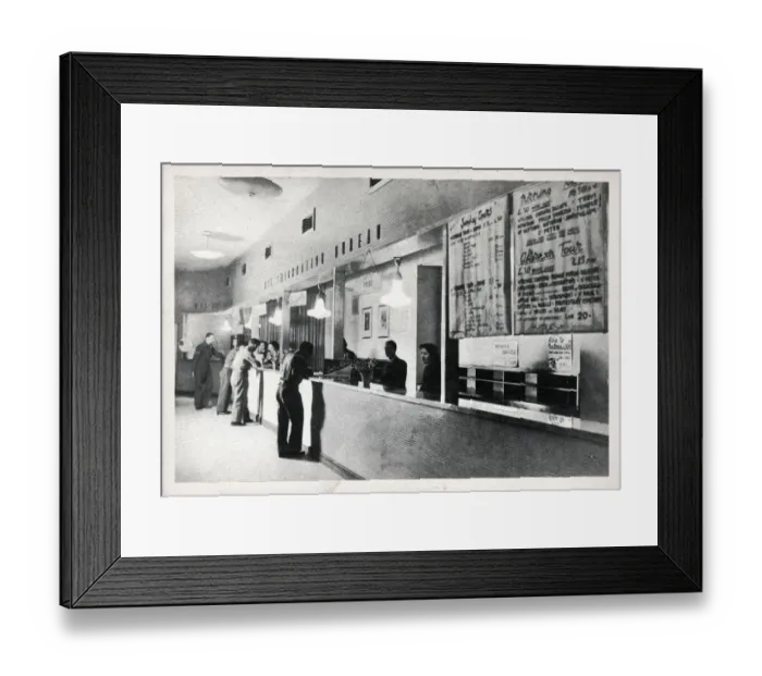 Framed Print : NaFI Alexander Club, Rome, Italy - WVS Information Bureau Framed Print : NaFI Alexander Club, Rome, Italy - WVS Information Bureau