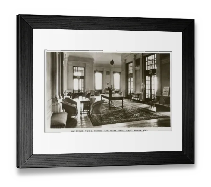 Framed Print : The YWCA - Central Club - Great Russell Street, London Framed Print : The YWCA - Central Club - Great Russell Street, London