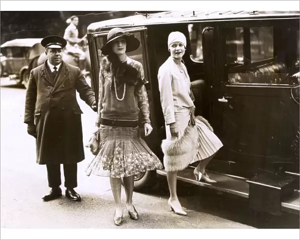 Summer Fashions of 1928 - Two charming Ascot Gowns