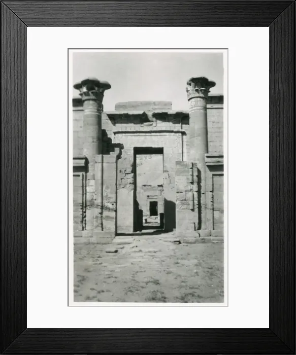 Framed Print : Thebes, Upper Egypt, North Africa - Medinet Habu