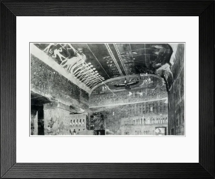 Framed Print : Thebes, Upper Egypt, North Africa - Tomb of Seti I - Zodiac Framed Print : Thebes, Upper Egypt, North Africa - Tomb of Seti I - Zodiac