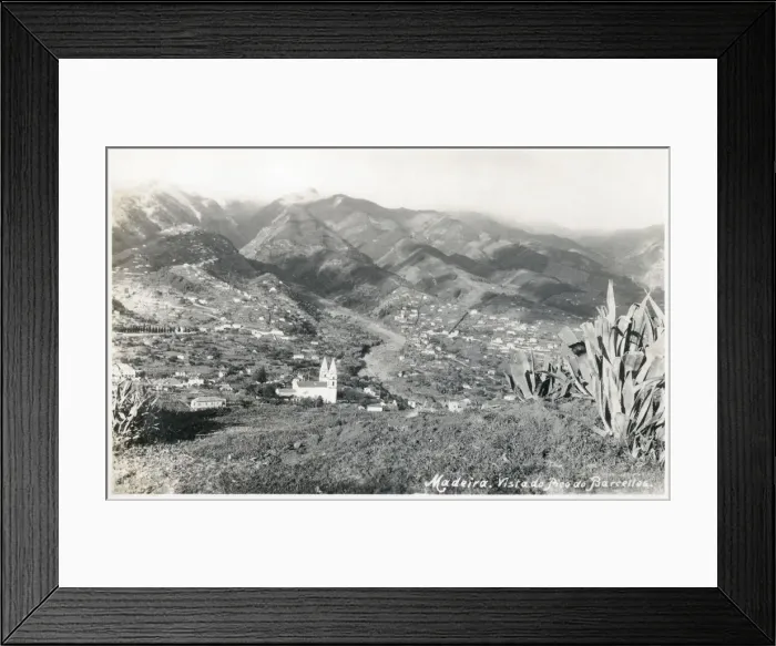 Framed Print : Madeira, Portugal - Vista do Pico do Barcelos (Viewpoint) Framed Print : Madeira, Portugal - Vista do Pico do Barcelos (Viewpoint)