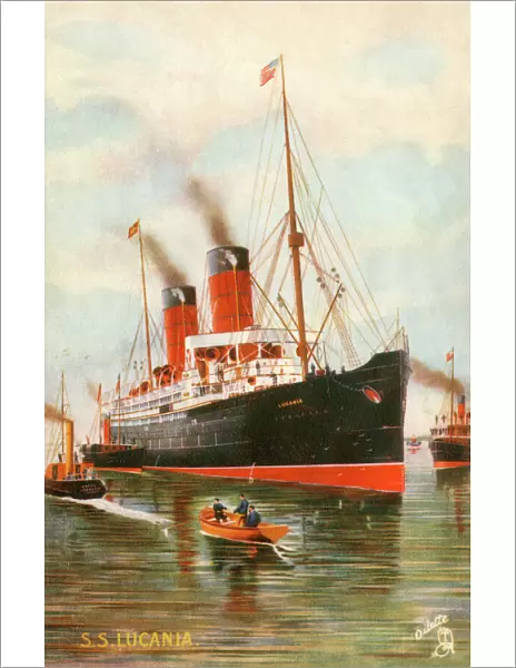 SS Lucania - Cunard