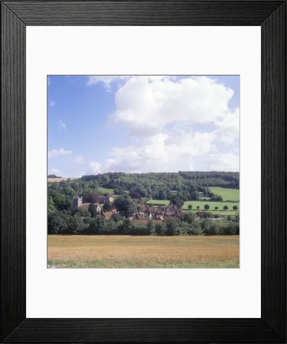 Framed Print : Hambleden, Buckinghamshire Framed Print : Hambleden, Buckinghamshire
