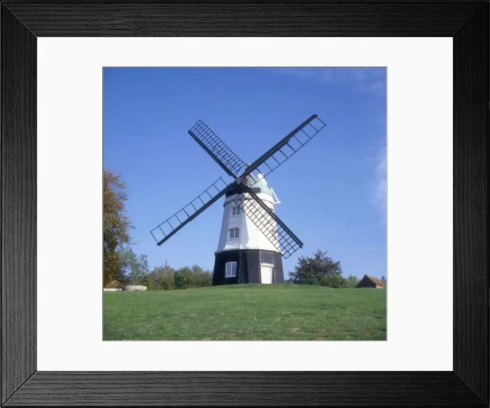 Framed Print : Windmill, Turville Hill, Turville, Buckinghamshire Framed Print : Windmill, Turville Hill, Turville, Buckinghamshire