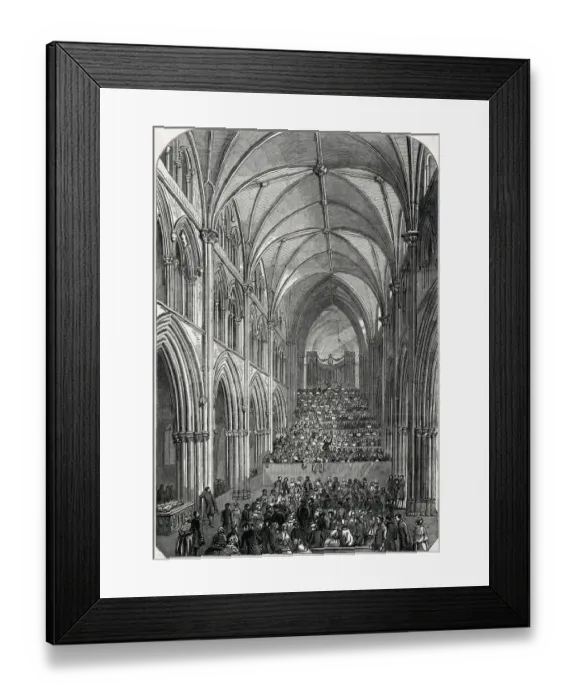 Framed Print : WORCESTER CATHEDRAL Framed Print : WORCESTER CATHEDRAL