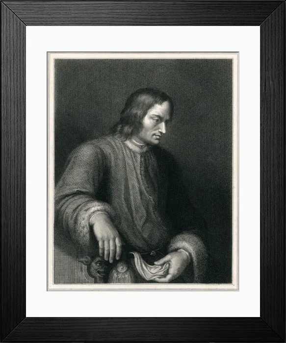 Framed Print : LORENZO DE MEDICI Framed Print : LORENZO DE MEDICI