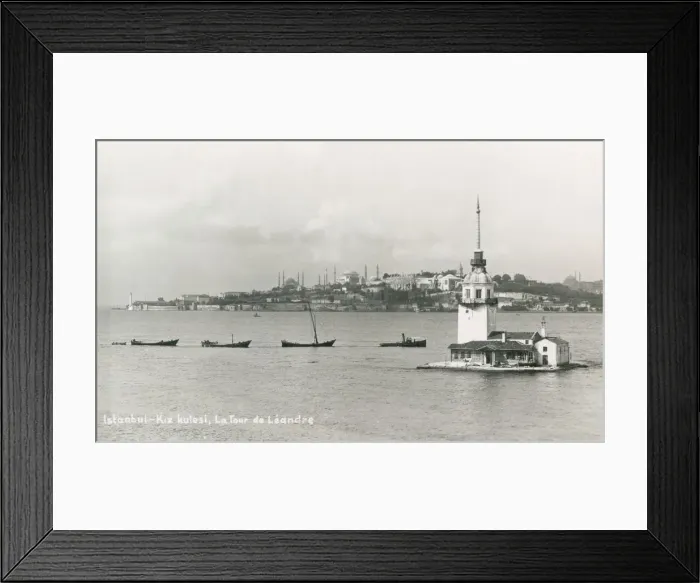 Framed Print : Leanders Tower - Constantinople, Turkey Framed Print : Leanders Tower - Constantinople, Turkey